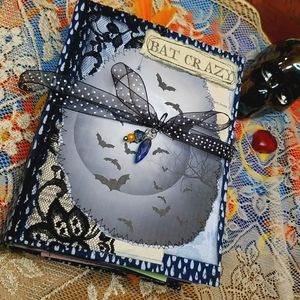 Bat Crazy Haunted Mansion Junk Journal | 2 Signatures | October Daily